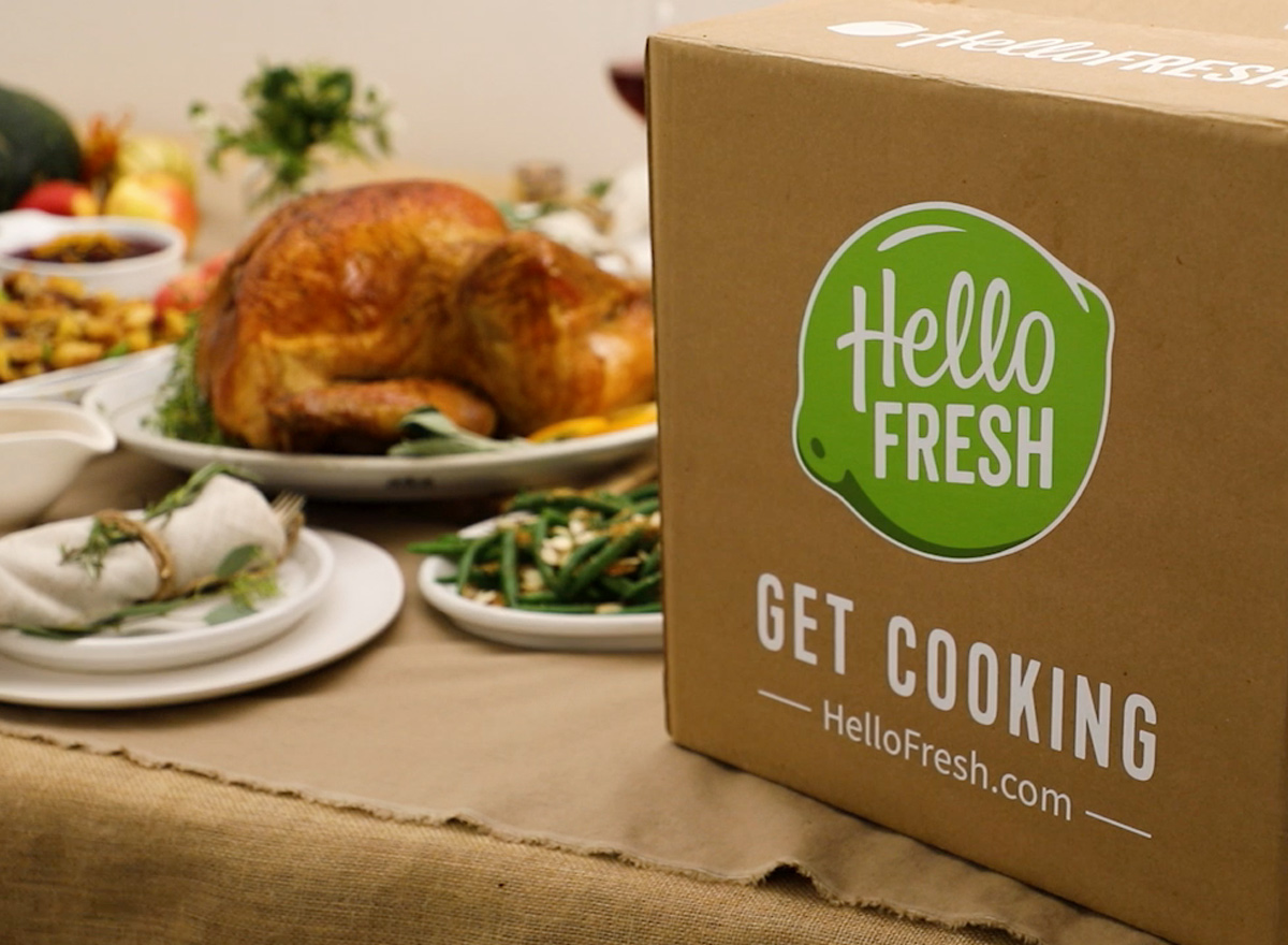 Hellofresh thanksgiving box