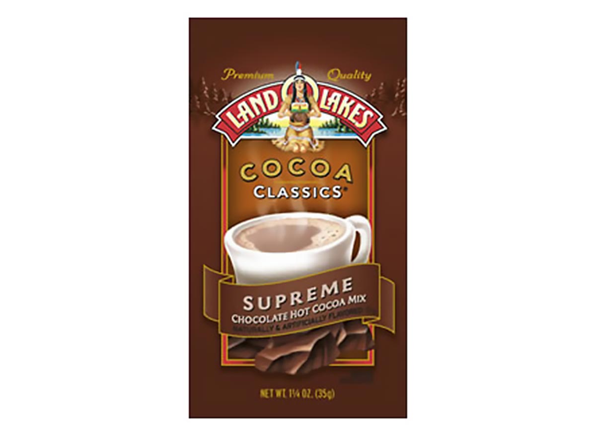 Land o lakes cocoa classics supreme chocolate hot cocoa mix