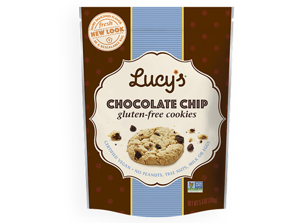 Lucy's chocolate chip gluten free cookie