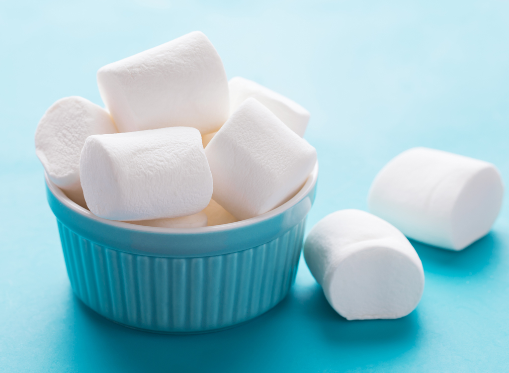 Marshmallows in a bowl