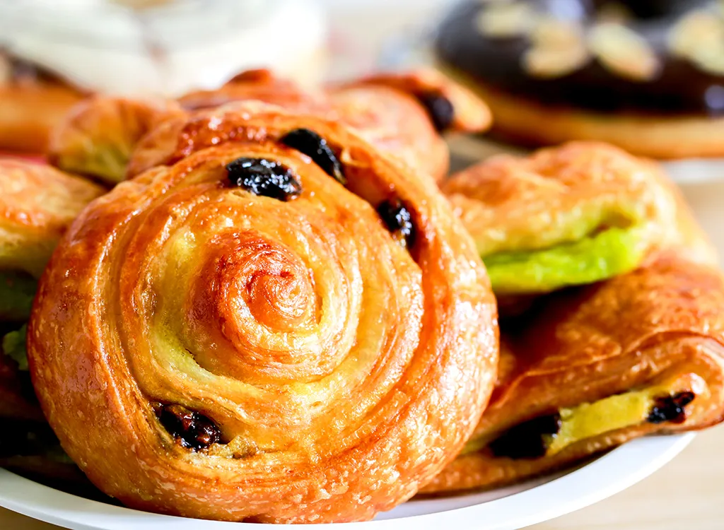 plate of pastries