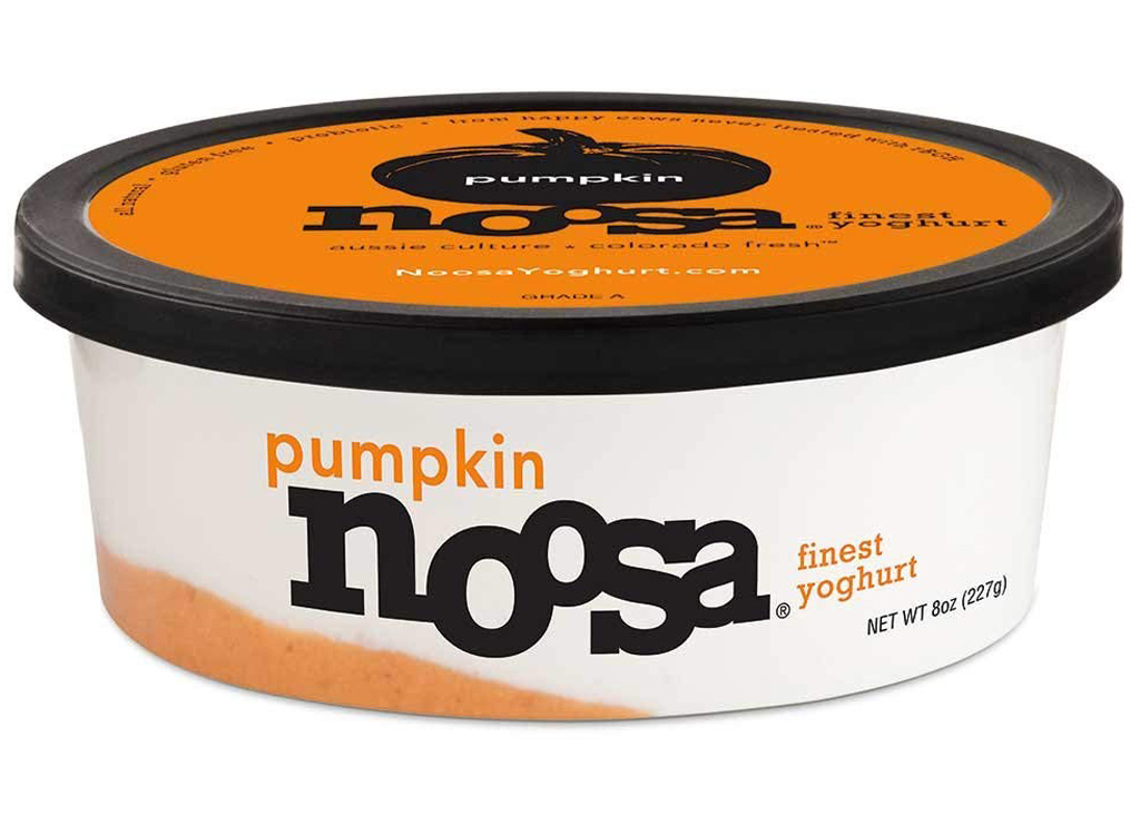 Noosa pumpkin yogurt