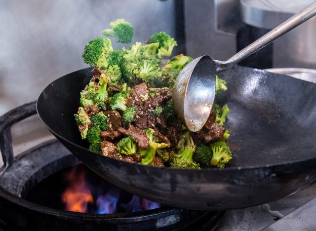 Panda express beef broccoli