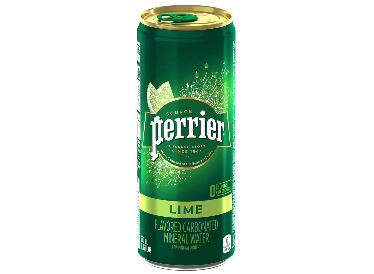 Perrier lime sparkling water