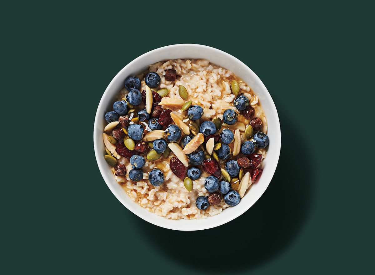 harina de avena saludable de starbucks