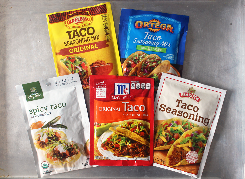 We Tried 5 Taco Seasoning Packets to Find the Best