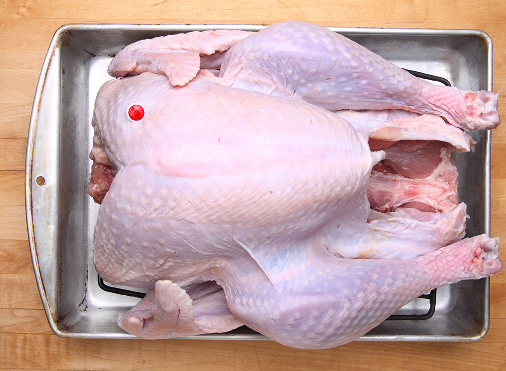 Thawed turkey