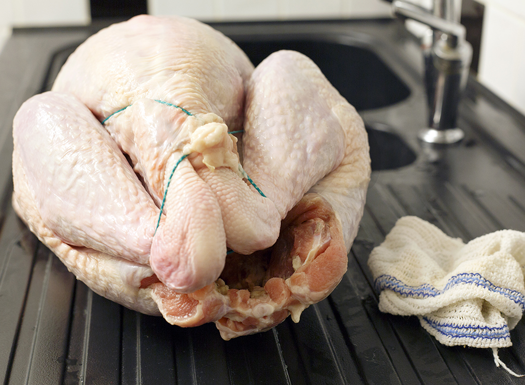 Thawing turkey