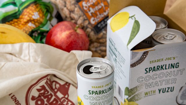 Trader joes sparkling coconut water