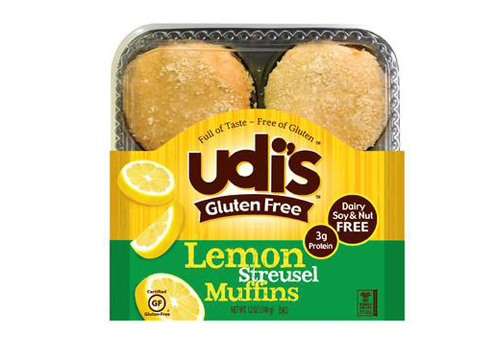 Udi gluten free lemon muffin
