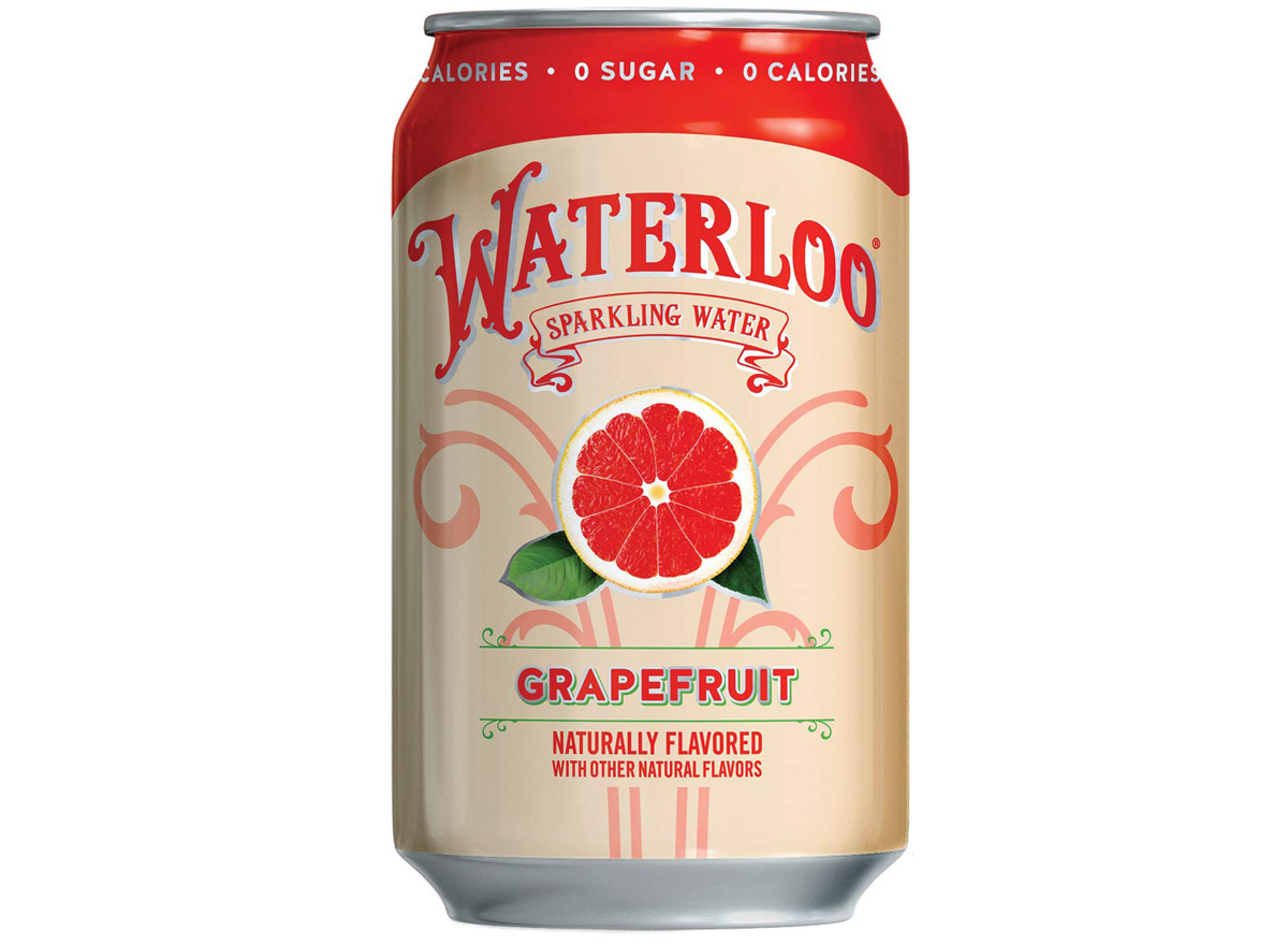waterloo sparkling water grapefruit