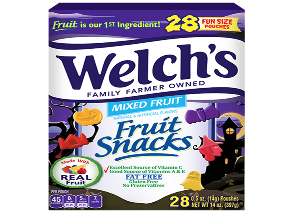Welch's halloween fruit snacks