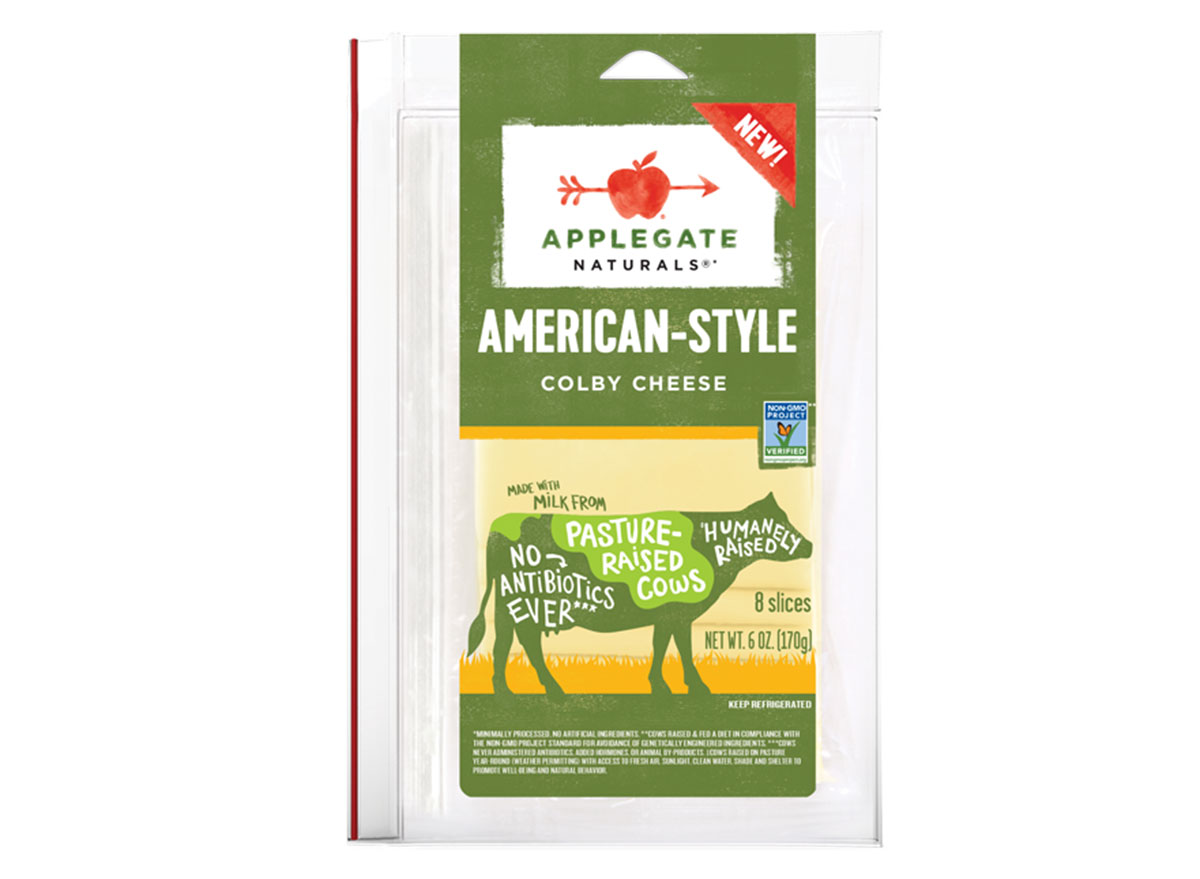 Applegate american style colby cheese