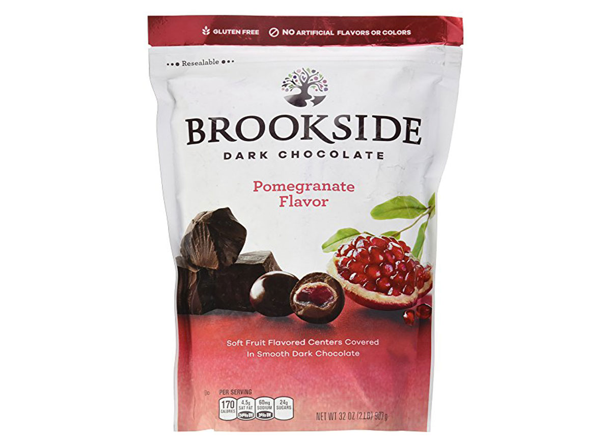 Brookside dark chocolate crunchy cluster bag