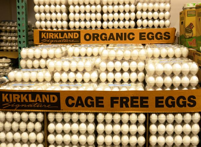 cartons of costco eggs