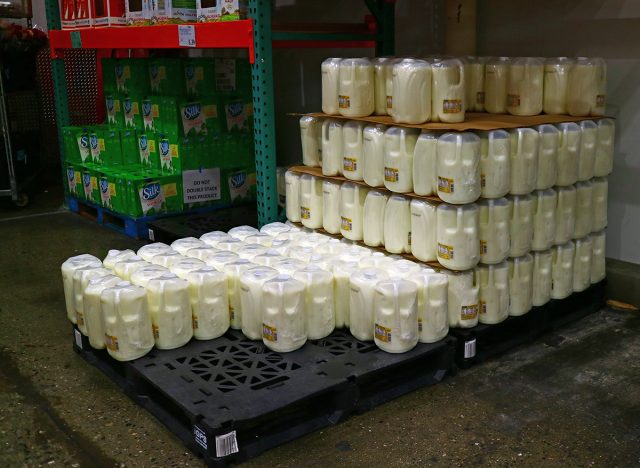 gallons of milk at costco