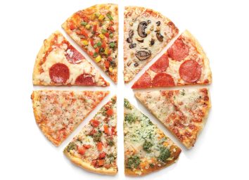 Pizza by the slice