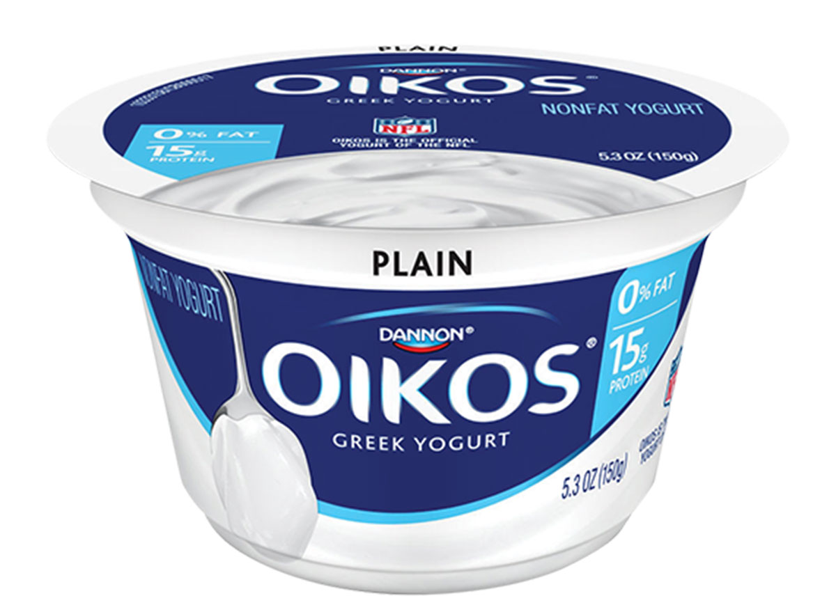 Dannon oikos plain greek yogurt