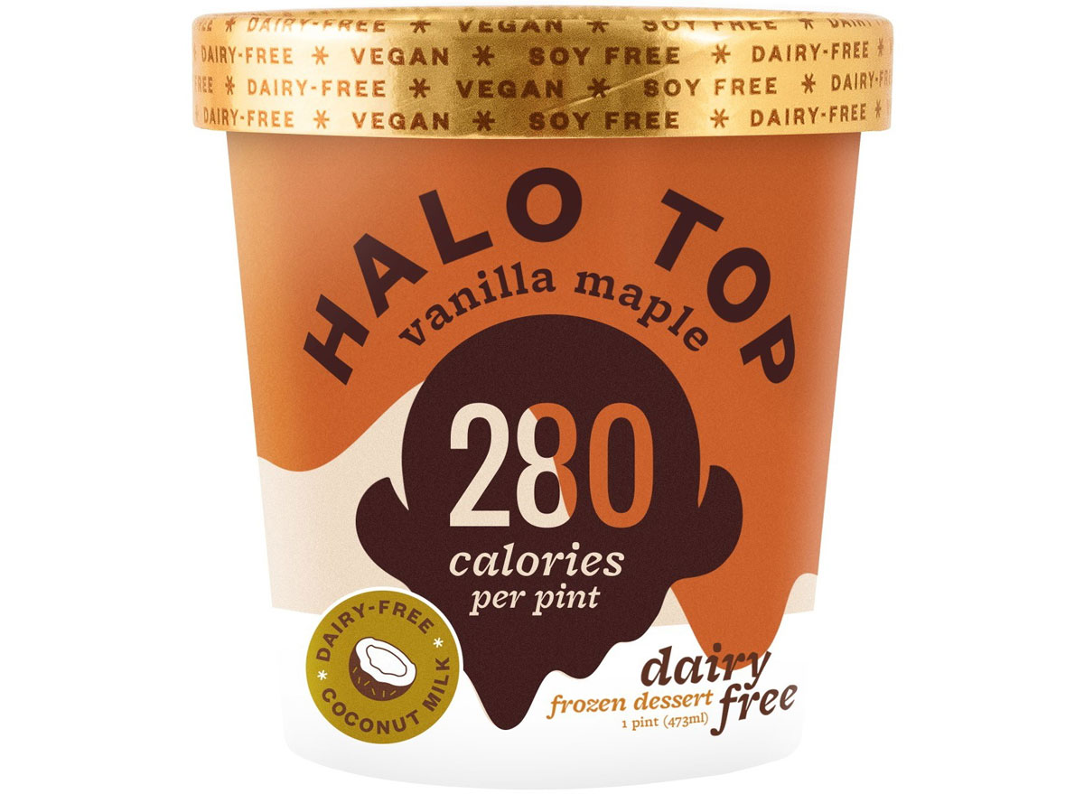 Halo top vanilla maple dairy free