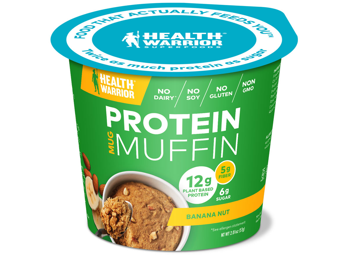 Health warrior protein muffin banana nut