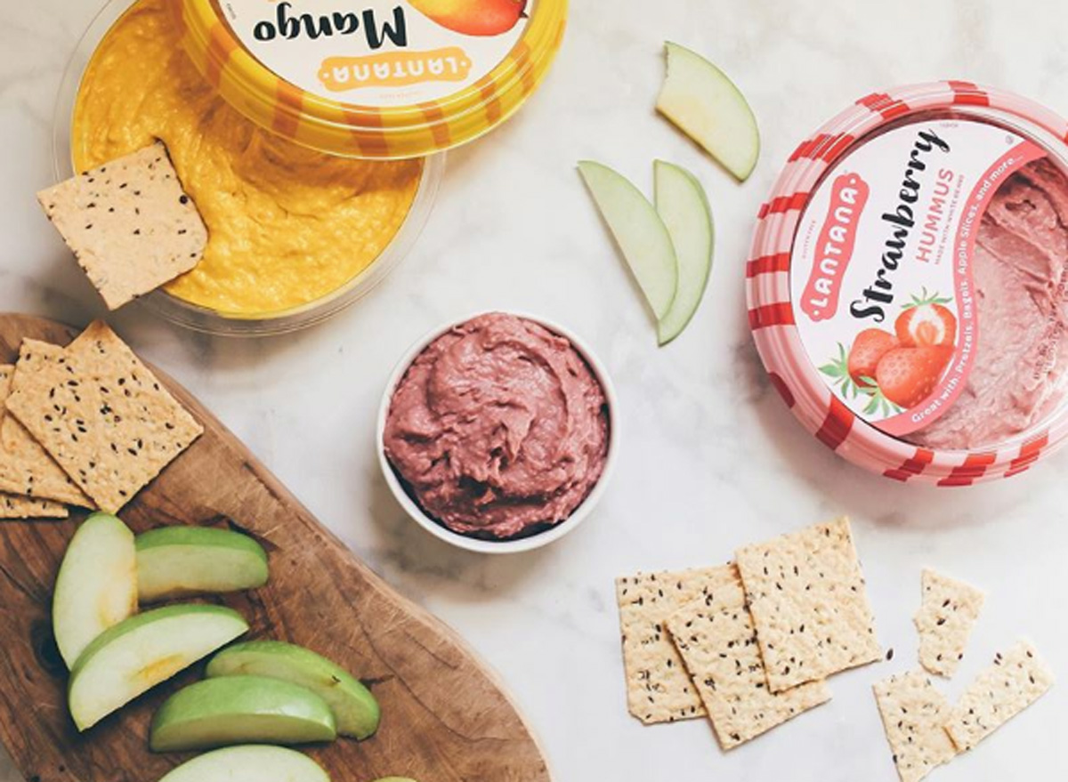 Lantana fruit hummus