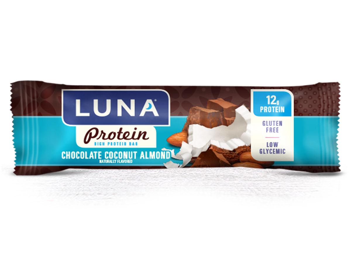 Luna chocolate coconut almond bar