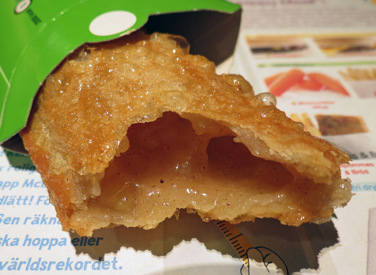 Mcdonalds deep fried apple pie