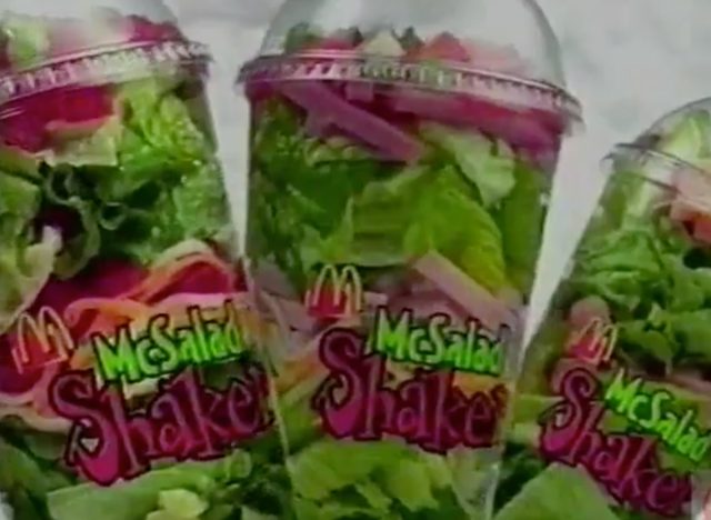 Mcdonalds mcsalad shakers