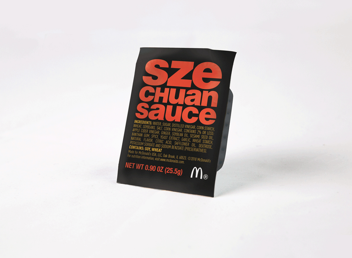 McDonald's Chicken Nugget Szechuan Sauce