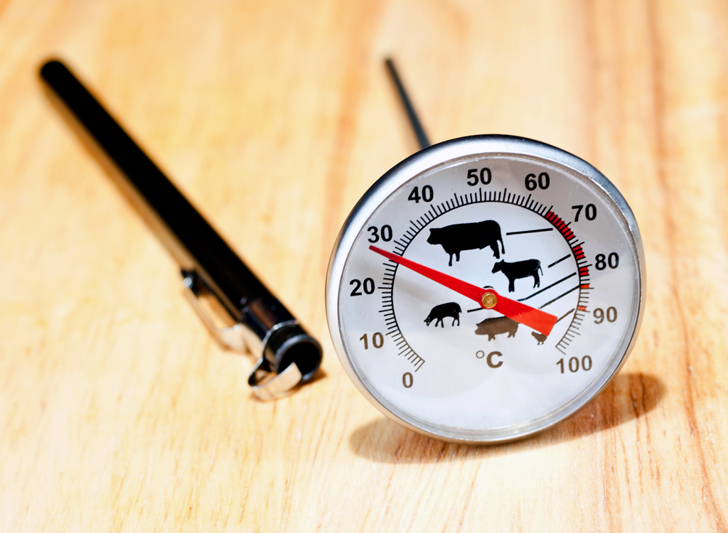 Meat thermometer cooking temperatures