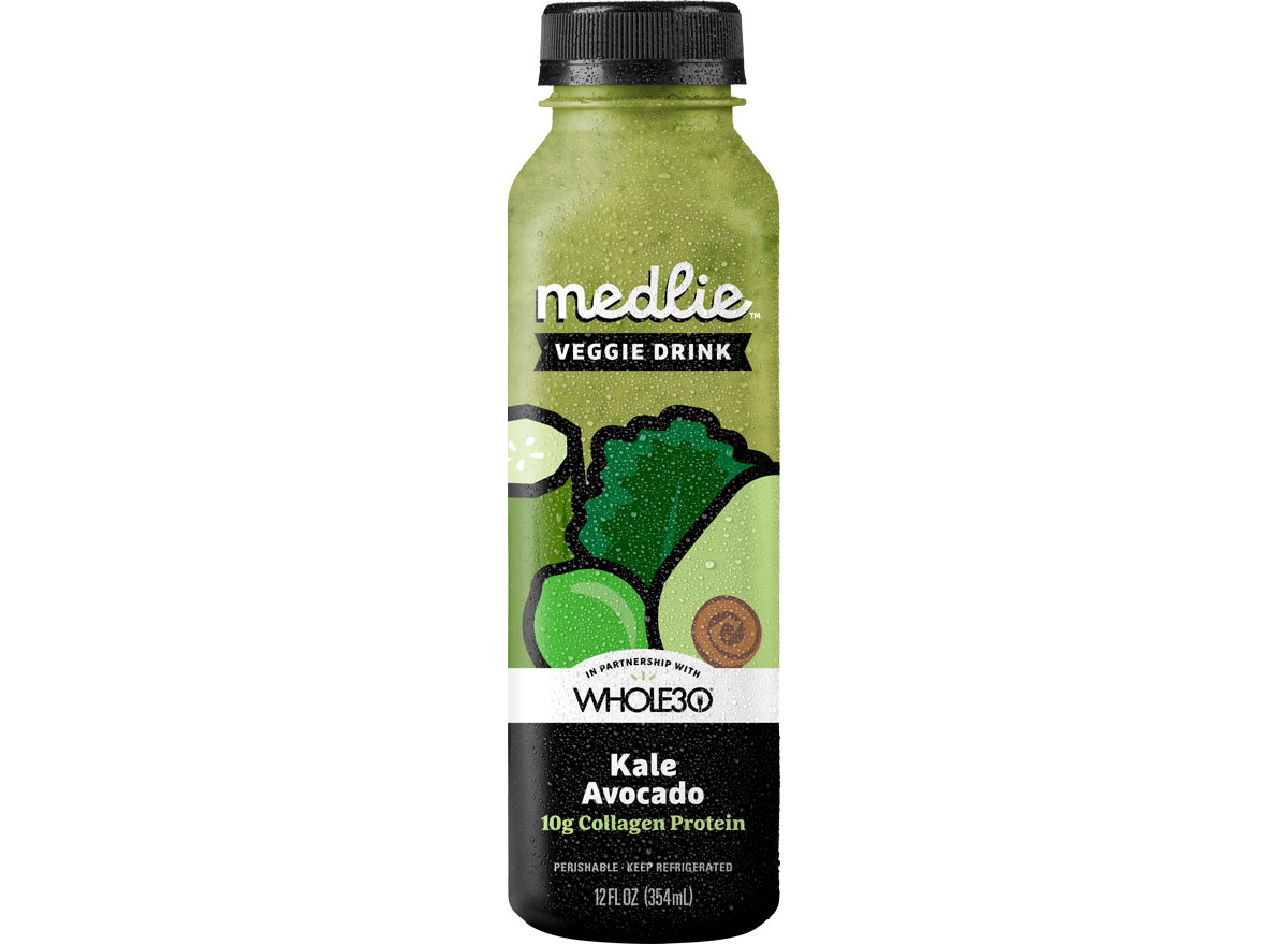 Medlie veggie drink kale avocado collagen