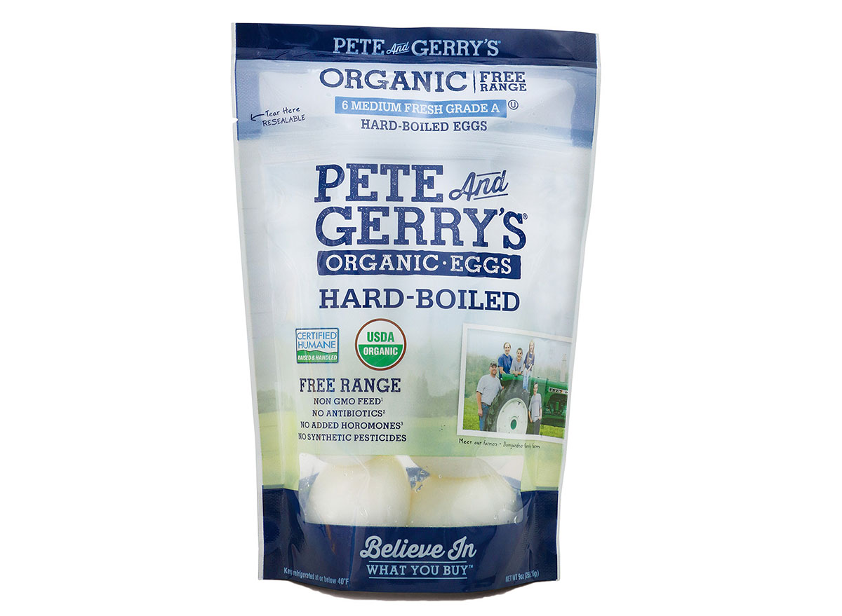 Pete and gerry's organic hard boiled eggs