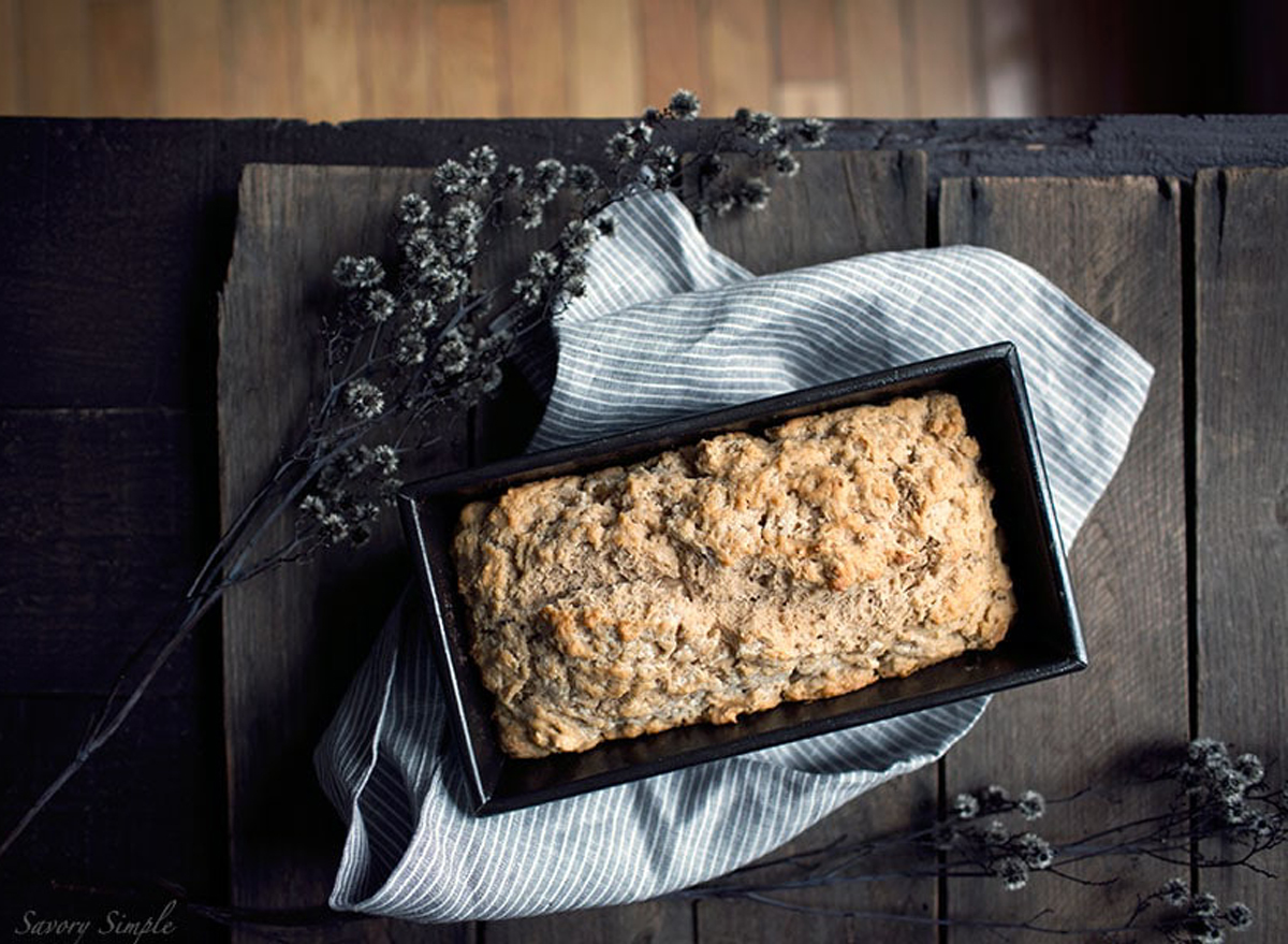 Pumpkin beer bread