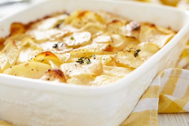 Potatoes au gratin