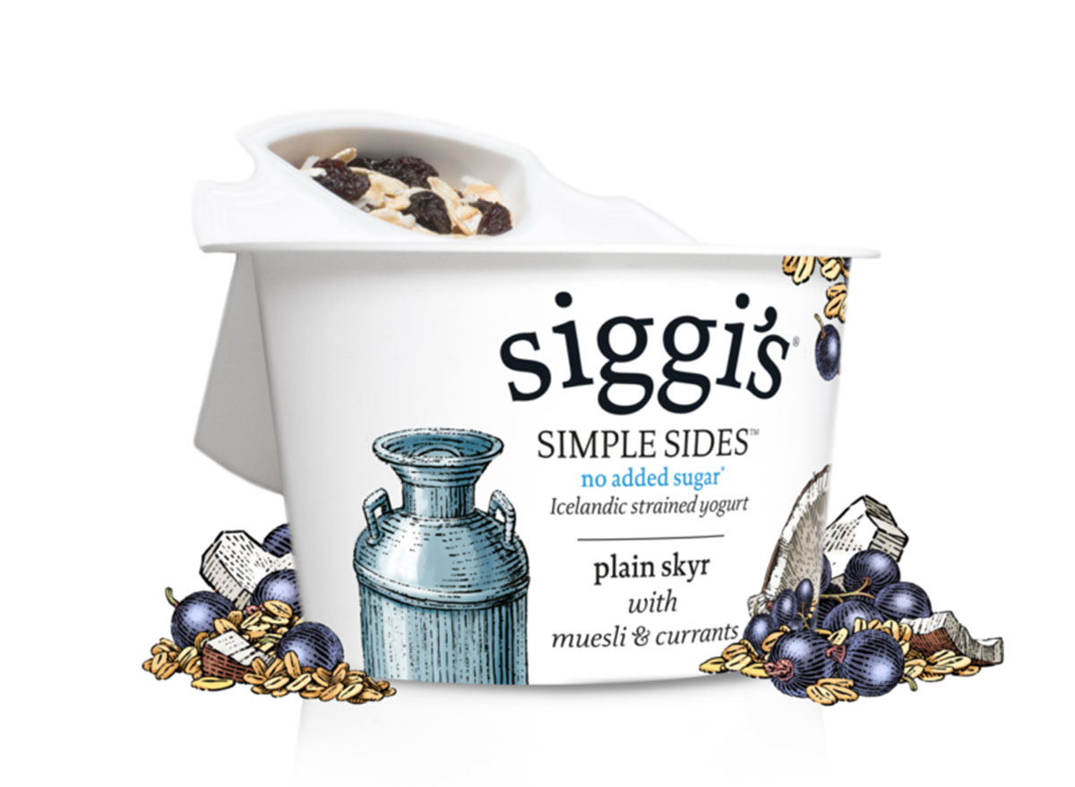 Siggi's simple sides plain yogurt
