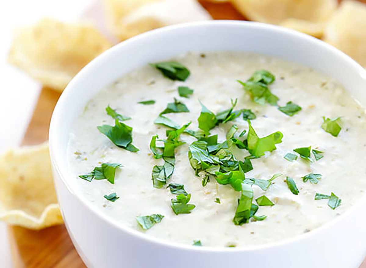 two ingredient queso dip