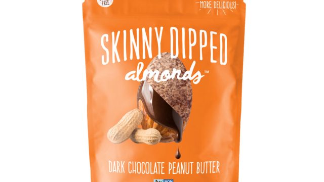 Wild things skinny dipped peanut butter chocolate covered almonds