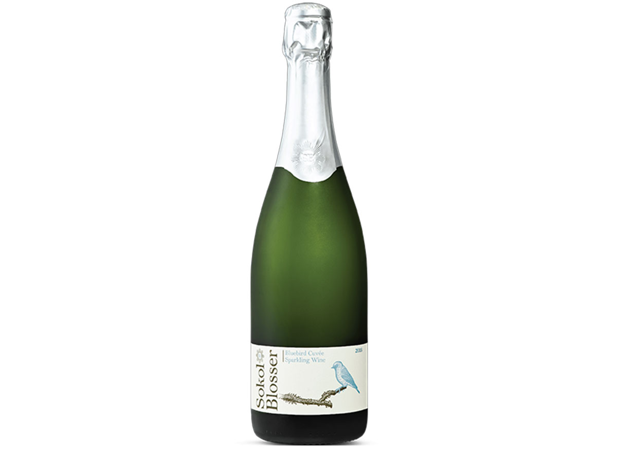 Sokol blosser sparkling wine bottle