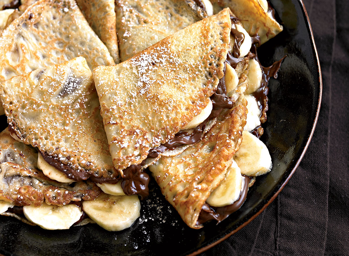 Easiest Homemade Banana-Nutella Crepe Recipe — Eat This Not That