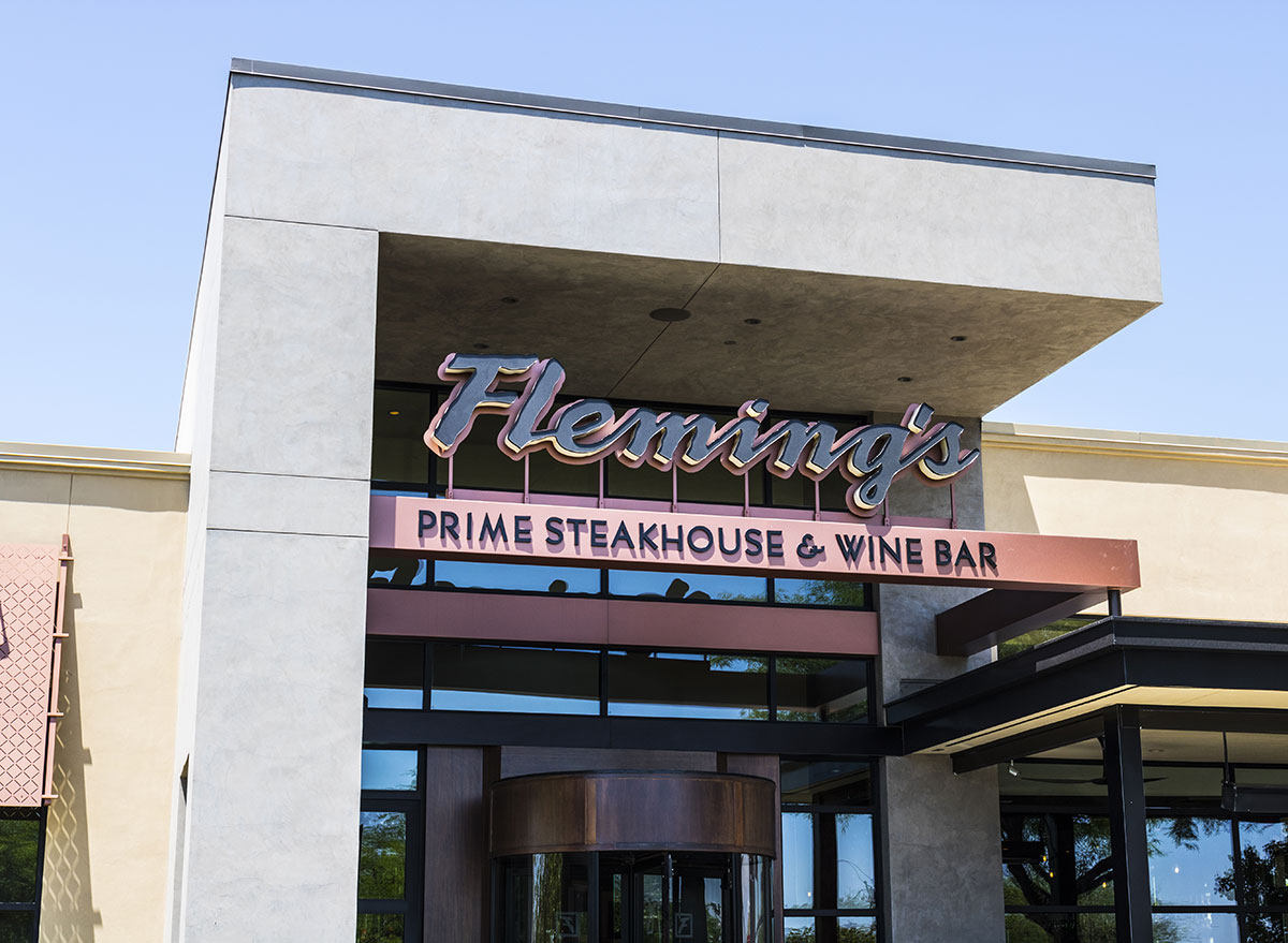 Fleming's prime steakhouse and wine bar restaurant