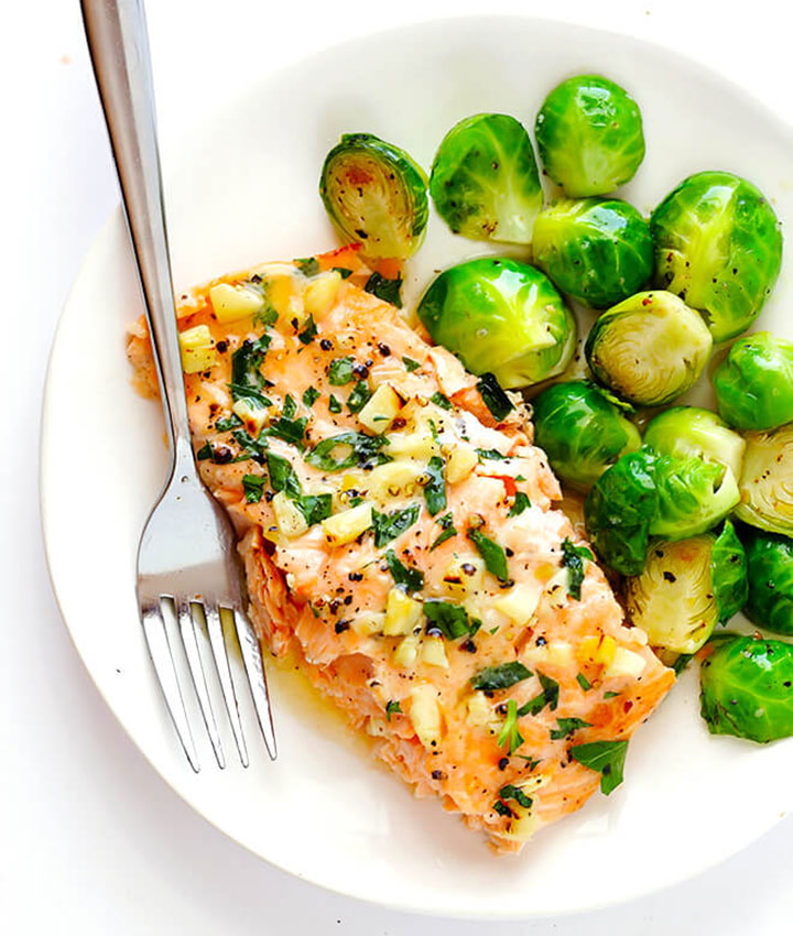 Garlic lovers salmon