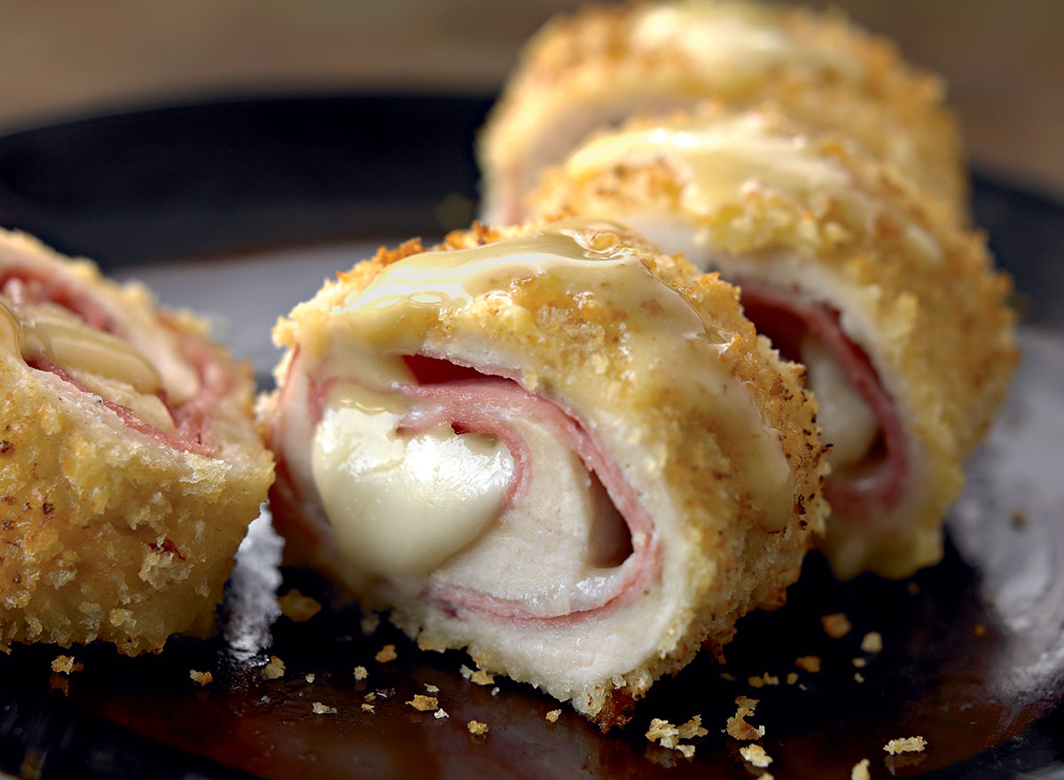 Chicken Cordon Bleu Recipe With Honey Mustard — Eat This Not That