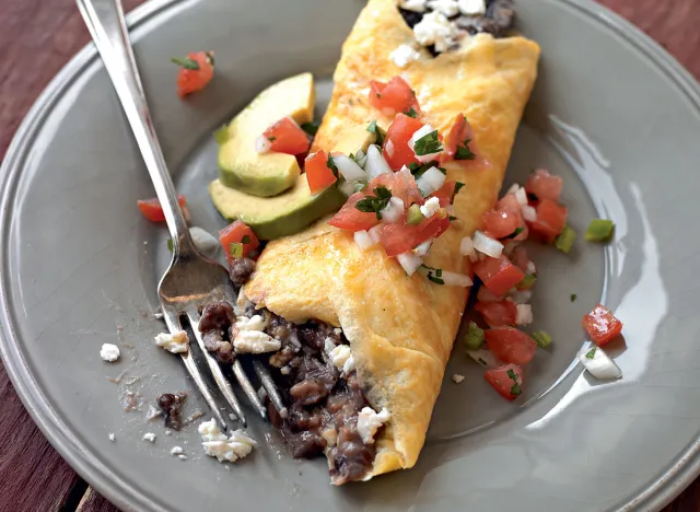 Tortilla De Frijoles Negros