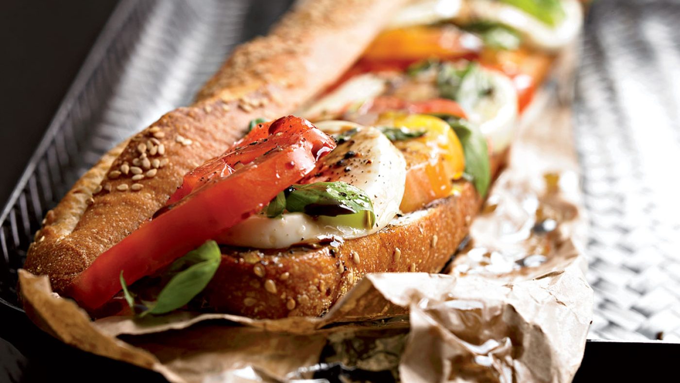 Quick Caprese Sandwich Recipe — Eat This Not That