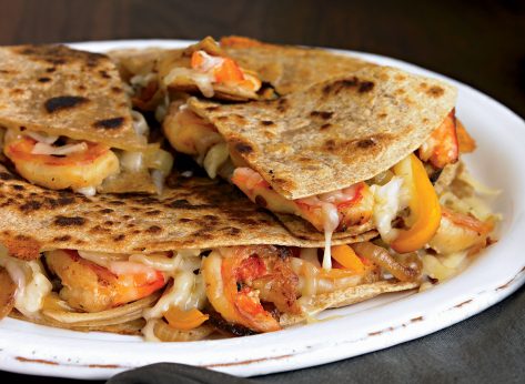 This Shrimp Quesadilla Brings the Heat