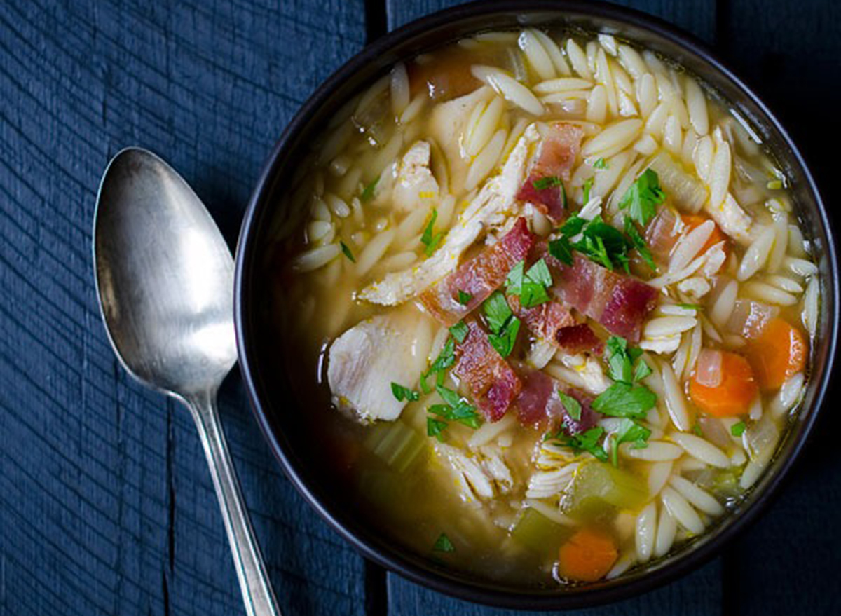 chicken orzo soup