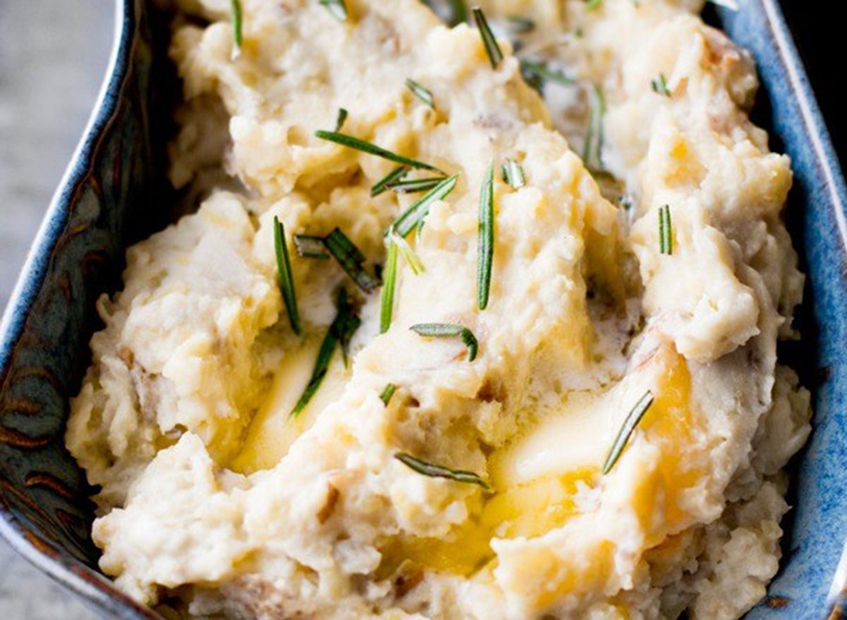 rosemary garlic mash