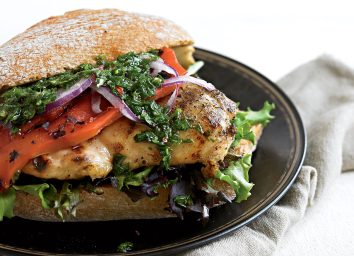 Panini With Provolone, Peppers, and Arugula Recipe — Eat This Not That