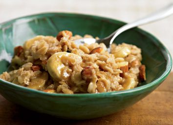 Oatmeal with peanut butter and banana recipe