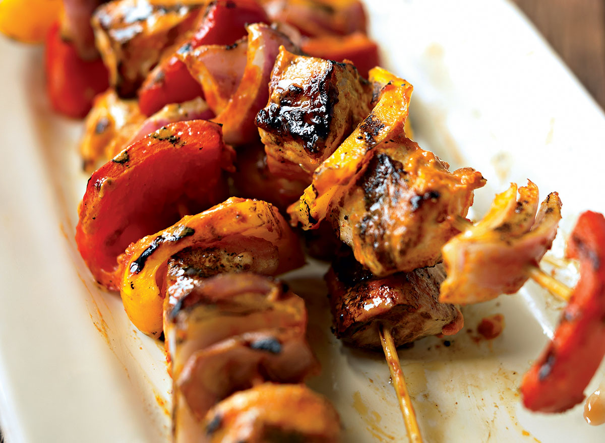 ThaiInspired Red Curry Pork Kebab Recipe — Eat This Not That